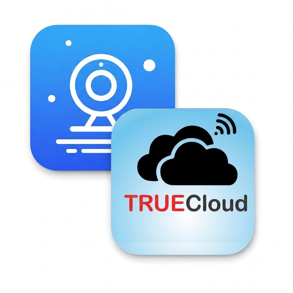 TRUECLOUD  & ESEECLOUD app supported