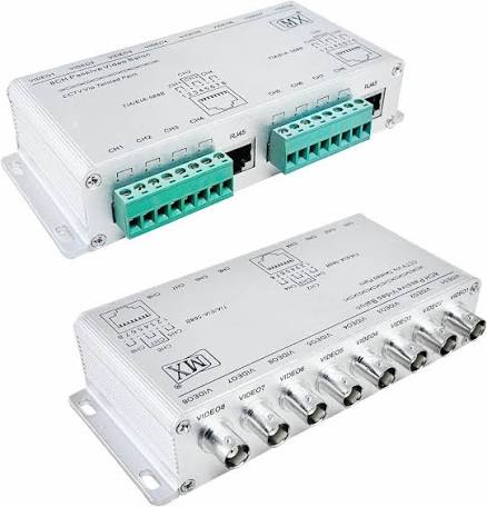 UTP VIDEO BALUN 8 PORT