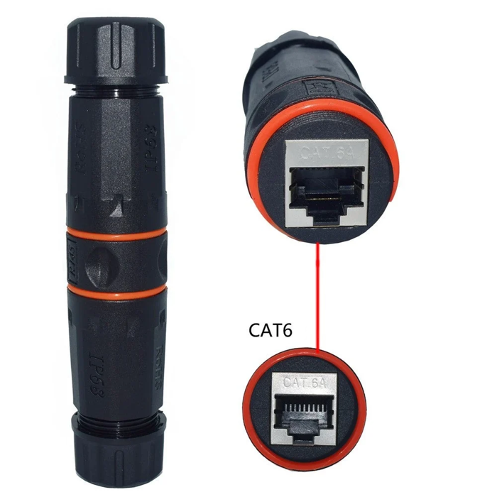 RJ45 WATERPROOF ETHERNET CONNECTOR