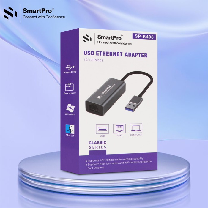 USB ETHERNET ADAPTER (SP-K408)