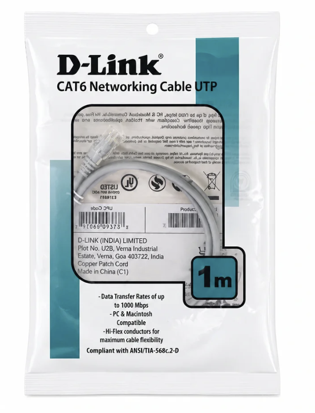 DLINK PATCHCARD 1MTR