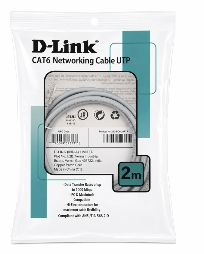 DLINK PATCHCARD 2MTR