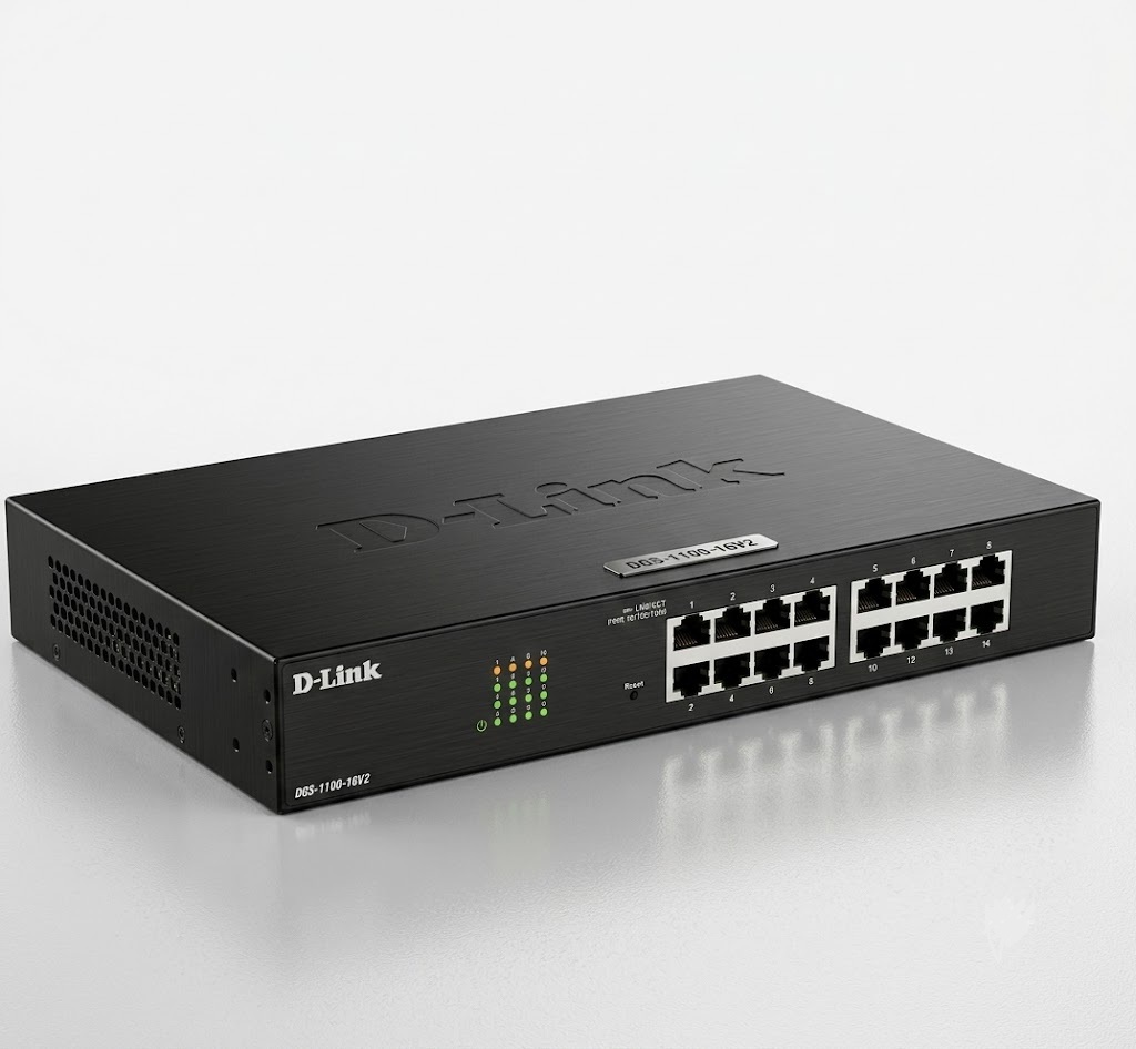 D LINK 16 PORT POE SWITCH (DGS-F1018P-E)