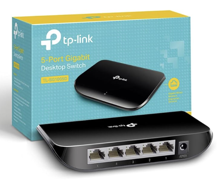 TP LINK 5 PORT GIGA SWITCH (SG1005D)