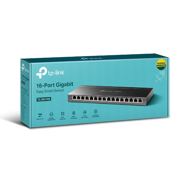 TP-LINK 16PORT GIGA SWITCH (SG116E)