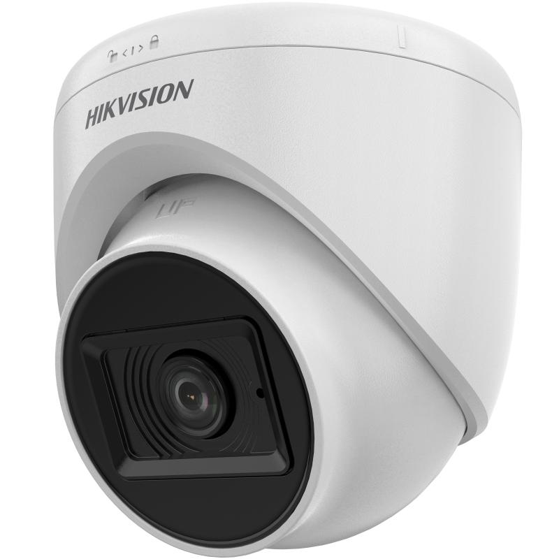 HIKVISION 2MP DOME B/W + AUDIO (DS-2CE76D0T-ITPFS)