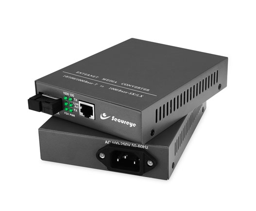 SECUREYE MEDIA CONVERTER 10/100/1000 GIGA (SMP-S-SMSF-GE)